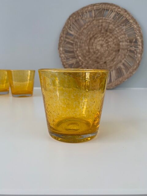 Gobelets verre Bullé Biot