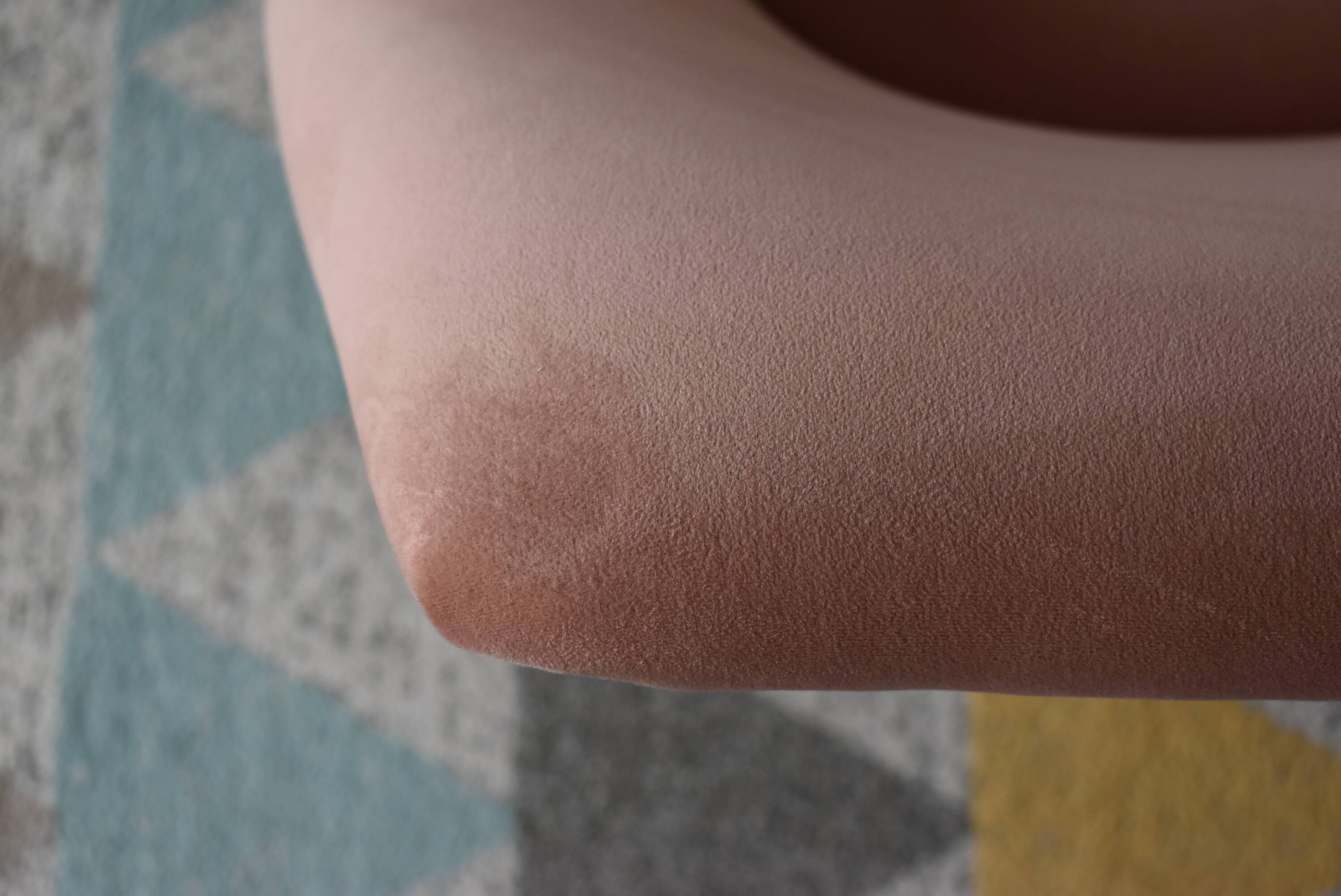 Vintage armchair Shell, 1960s,Deutsche Democratische Republic,restored