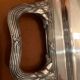 Silver metal tray