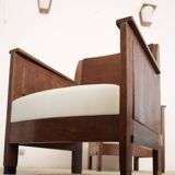 Art Deco armchairs Haagse School the pair