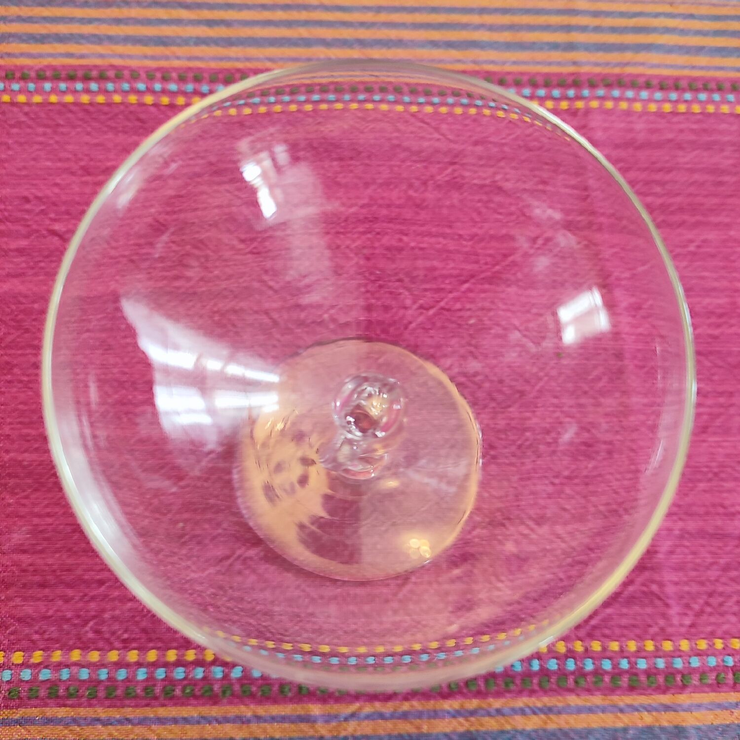 6 crystal champagne coupes