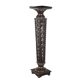 Old neo-Renaissance style column in carved wood Italy 20th Century