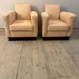 Pair of Art Deco armchairs
