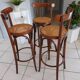 Lot 3 stools of Bar Bistrot vintage 1970s