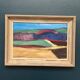 Original Swedish Oil on Canvas – “Abstract Landscape” by W. Engström – Dated 1900 – Signed – Vintage & Framed – 40 × 30 cm (23.6" x 16.5")