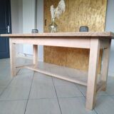 Oak farm table