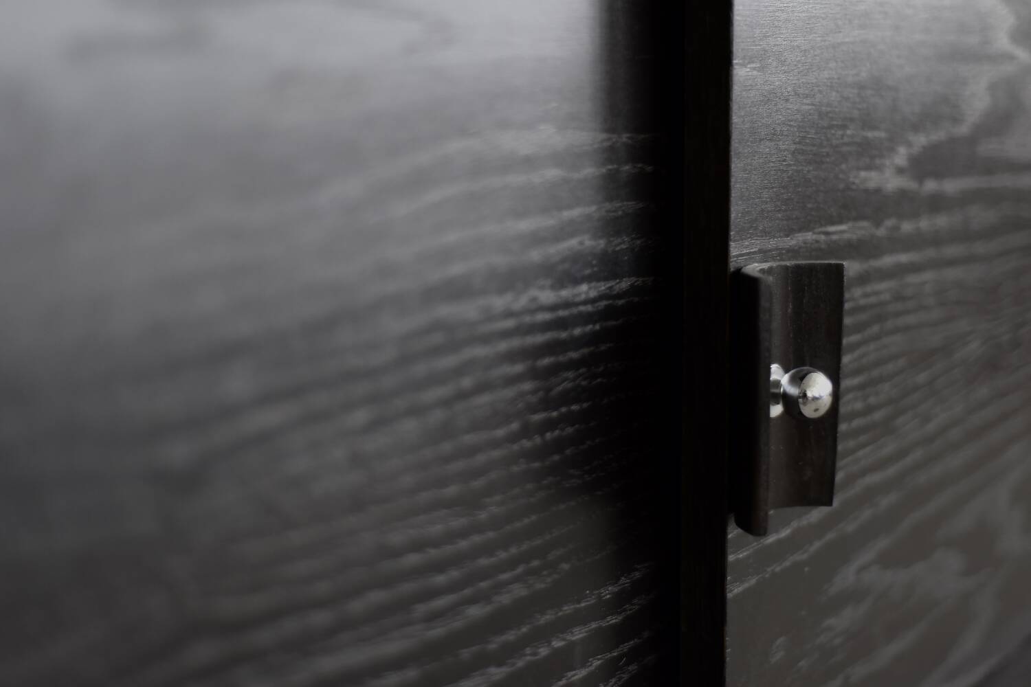 Vintage Mid-Century Scandinavian Modern Dark Oak Sideboard, 1960s