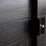 Vintage Mid-Century Scandinavian Modern Dark Oak Sideboard, 1960s