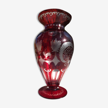 Bohemian vase