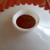 Opaline glass suspension lampshade