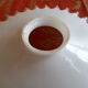 Opaline glass suspension lampshade