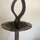 Bronze, steel and leather ashtray by JP Ryckaert, 1970 brutalist.