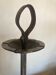 Bronze, steel and leather ashtray by JP Ryckaert, 1970 brutalist.