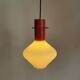 Italian hanging lamp glass by Targetti Sankey