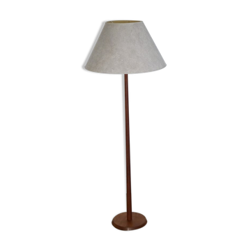 Lampadaire vintage scandinave en teck 1960