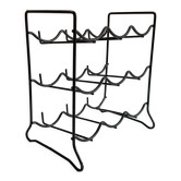 Vintage black bottle holder