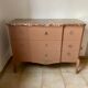 Chest of drawers with marble top