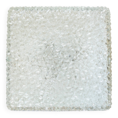 Grand plafonnier carré Holophane DC 3x75 W