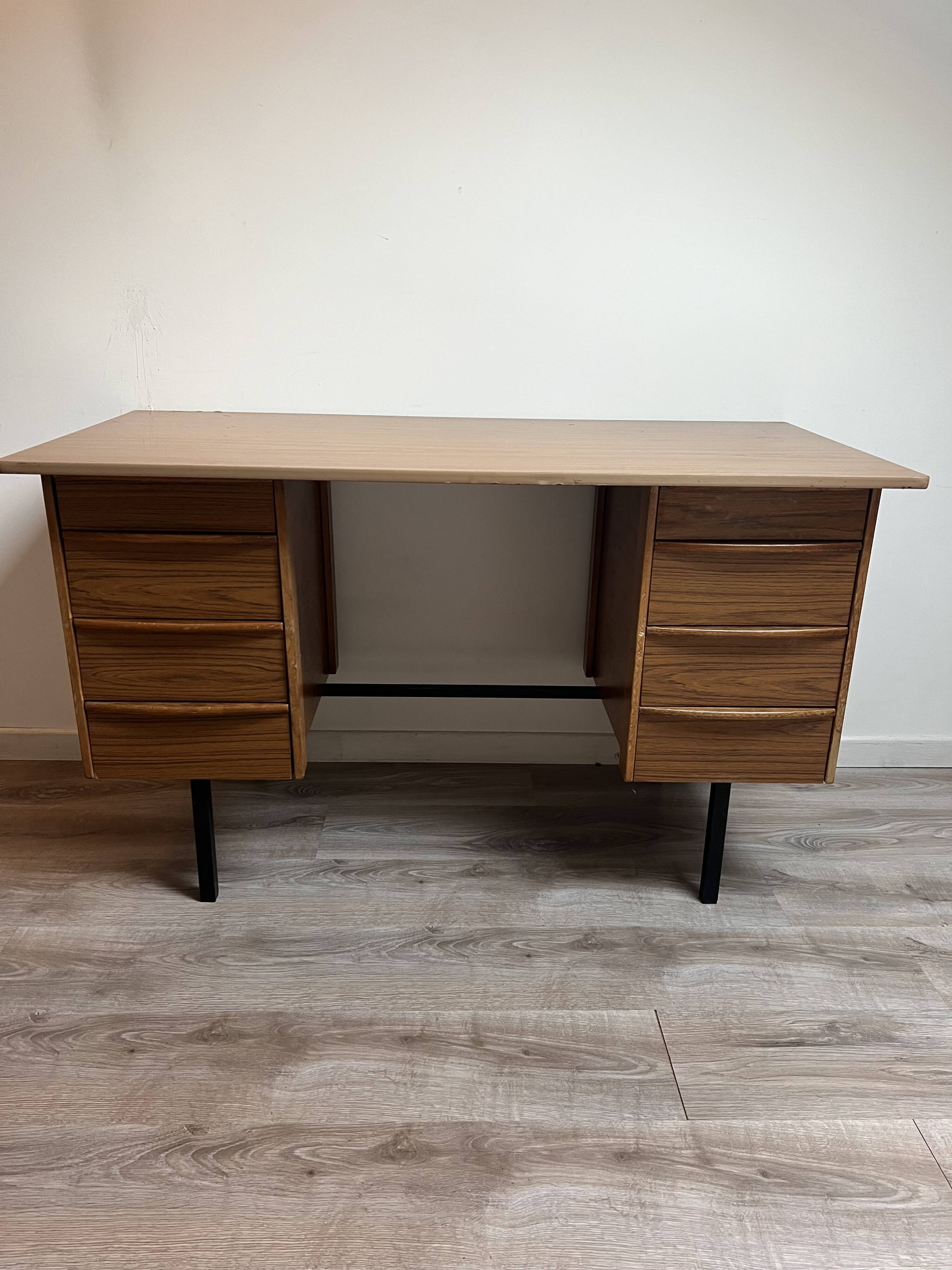 Vintage wood and formica desk