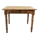 Table, desk with turned feet