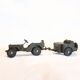 Little Jeep 80b + Marion 823 kitchen from Dinky Toys