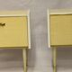 Pair of bedside tables from the middle of the century, 1950s