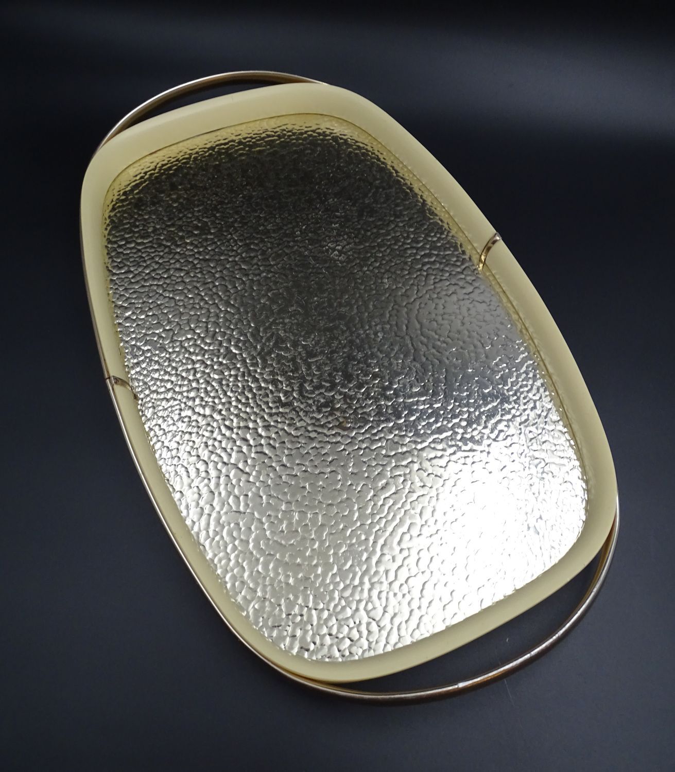 1970s Plateau - Silver Italian Design - Medium Size - So Vintage