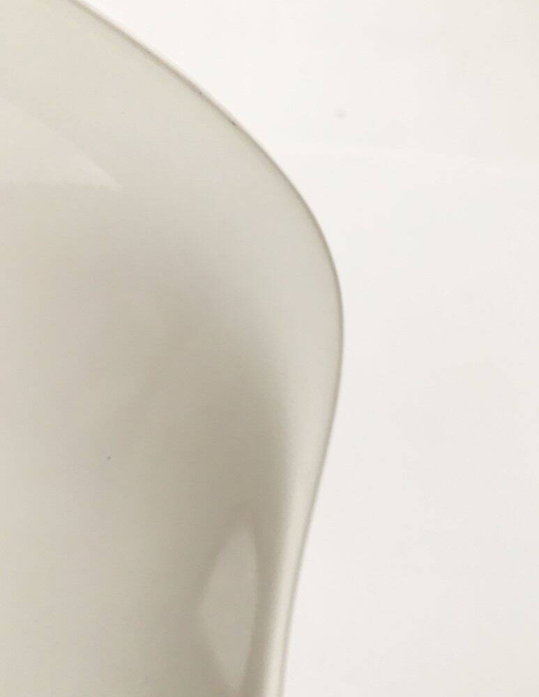 Panton side chairs from the mid-century by Verner Panton for Herman Miller, 1960s.