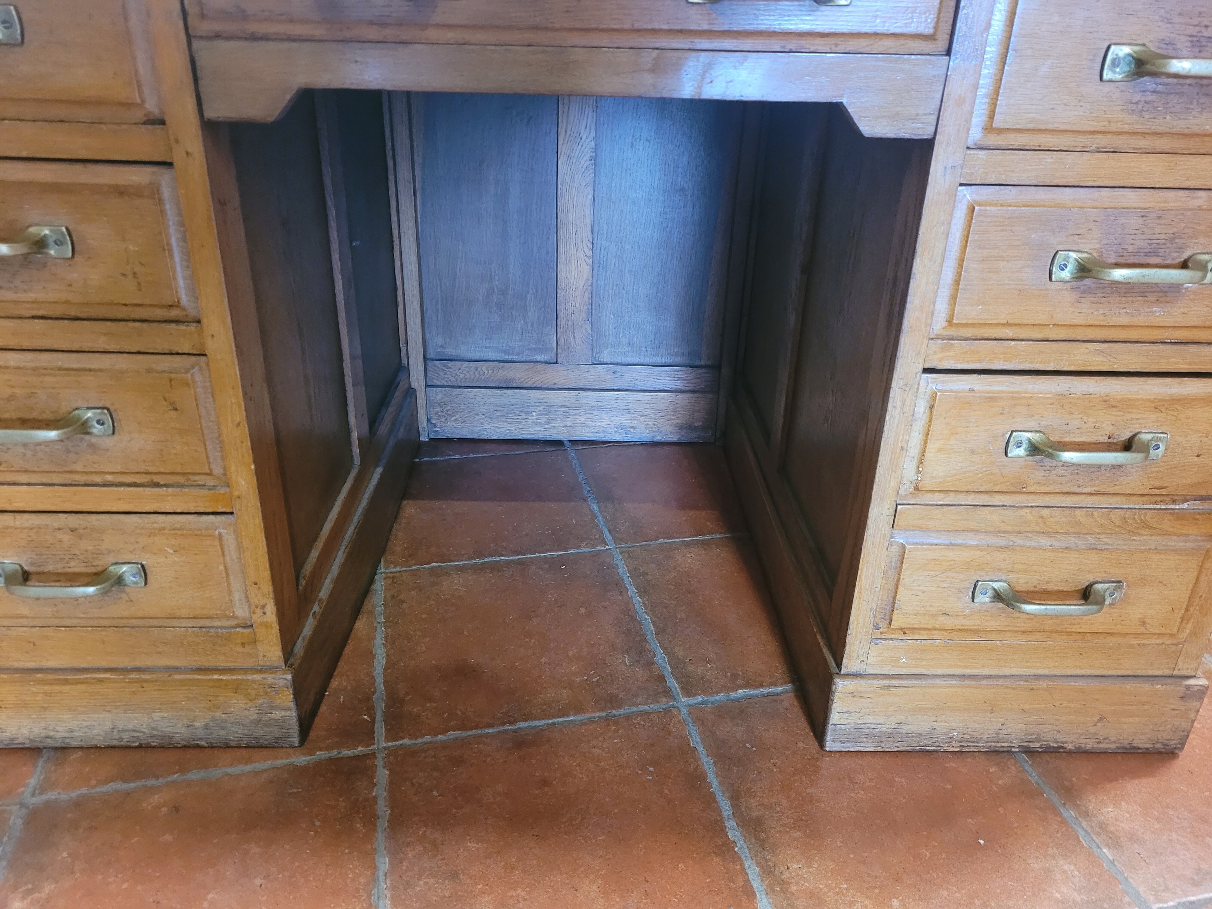 Minister's office in oak