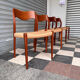 Set of 4 Møller 71 chairs