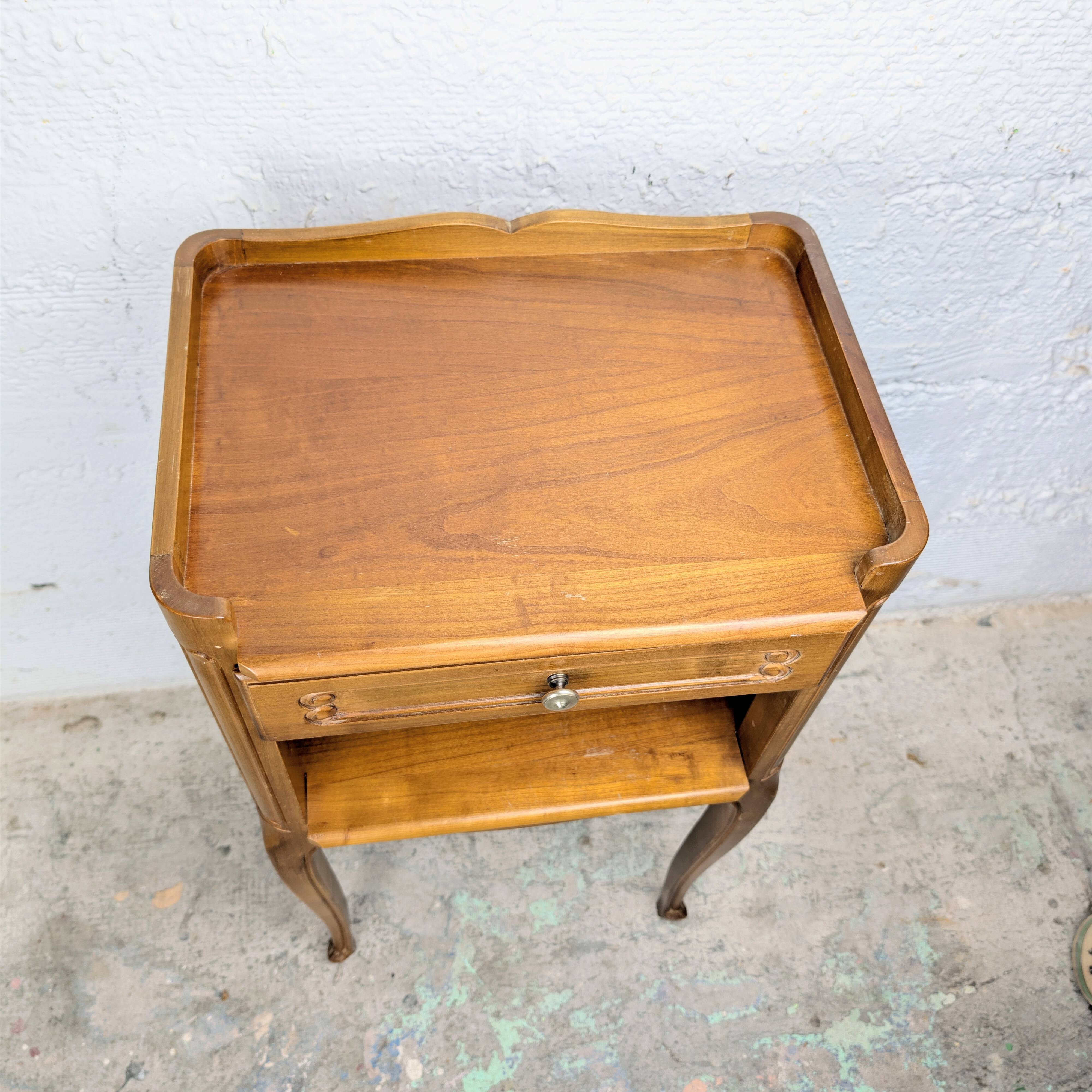 Louis XV style bedside table