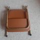 Chaise pliante structure tube et simili cuir