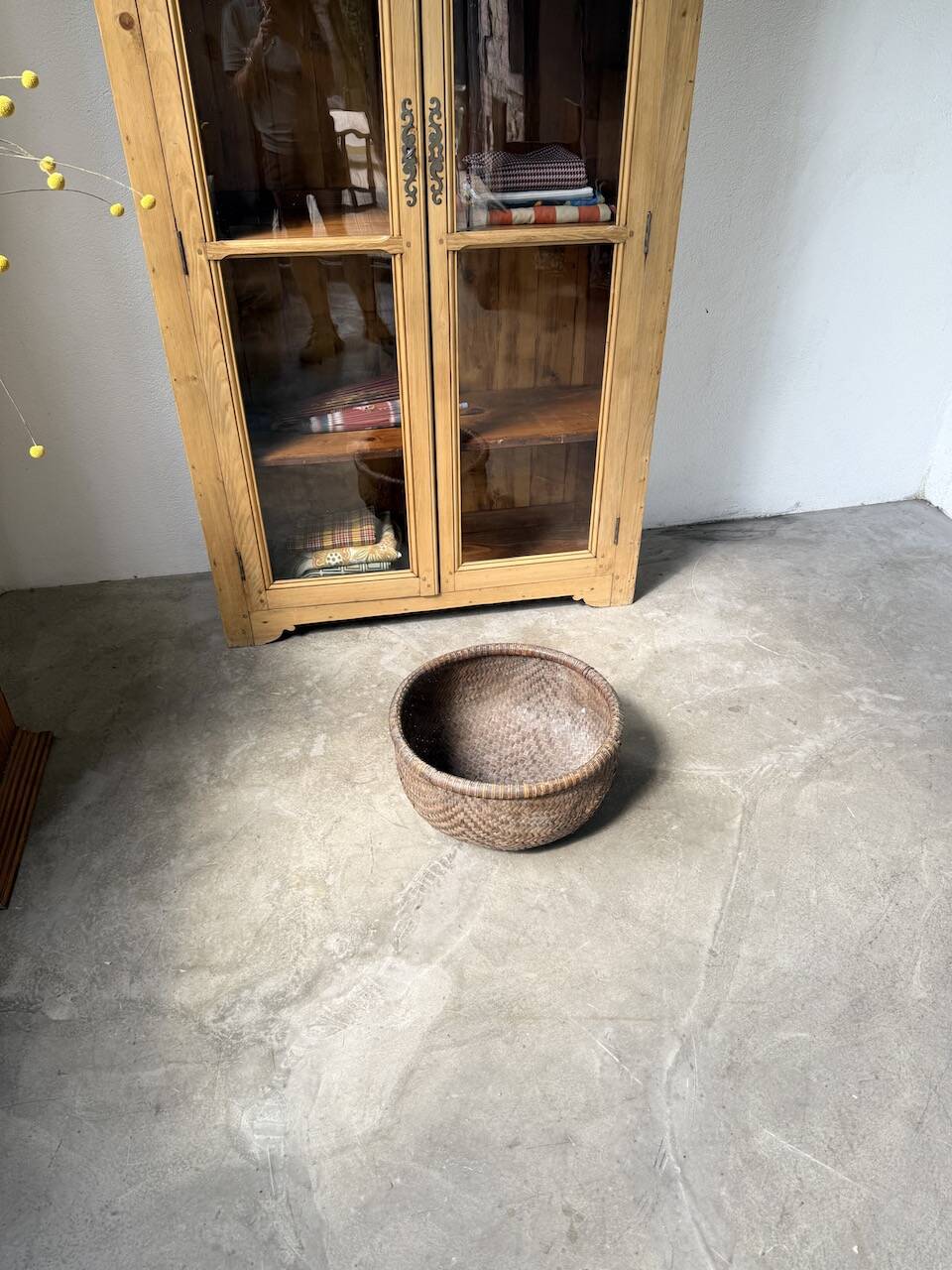Vietnamese tea basket, mid-20th century