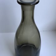 Decanter / pitcher in smoked glass 60s