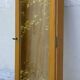 Vintage wall display cabinet 1960s light wood