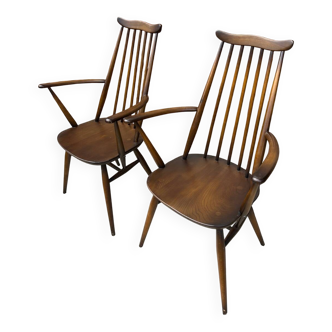 Paire de fauteuils Ercol
