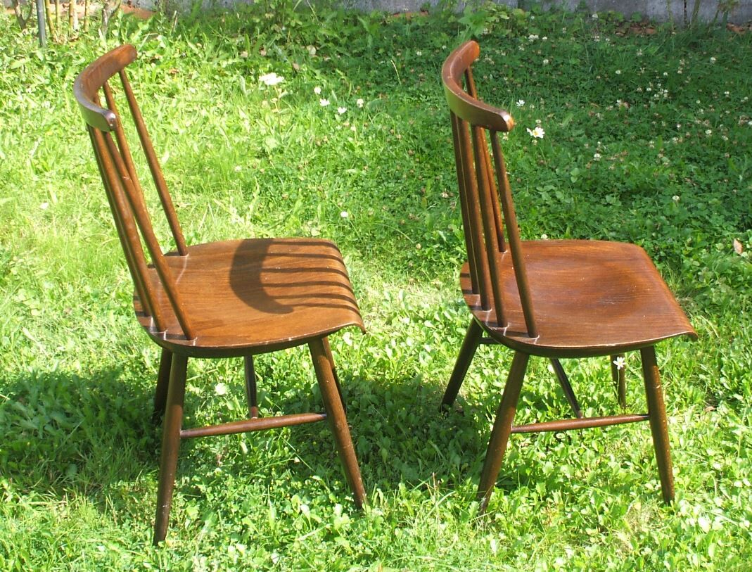 Tapiovaara design chairs pair