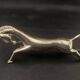 Vintage Rearing Horse Knife Rests – Set of 6 – Silver Plated Metal – Ar Style