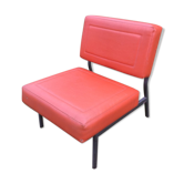Henri Julien 70s orange chair