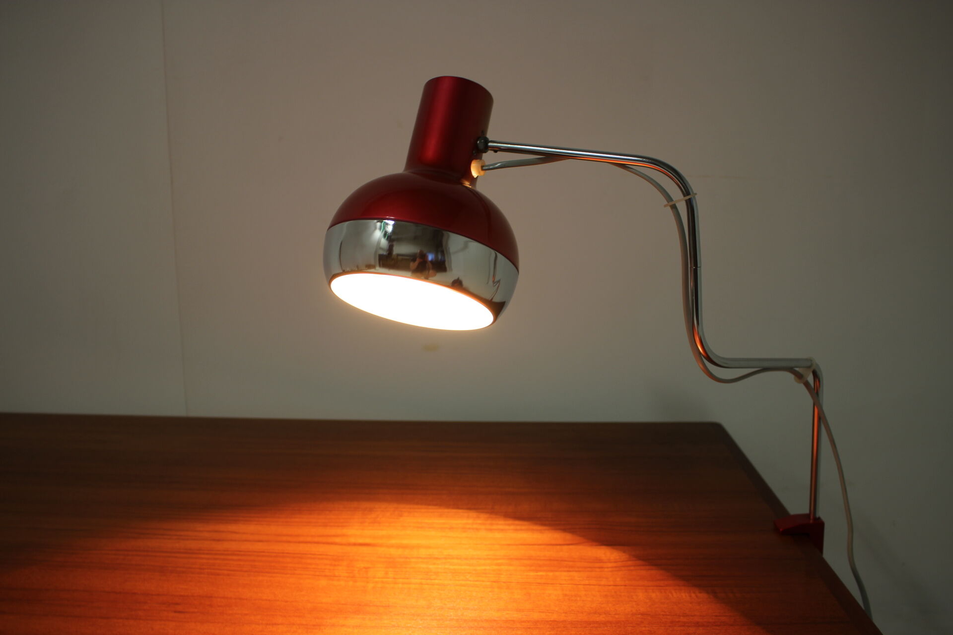 Table lamp designed by Josef Hůrka for Napako, 1970