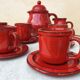 Coffee service signed Elchinger from the 1970s.