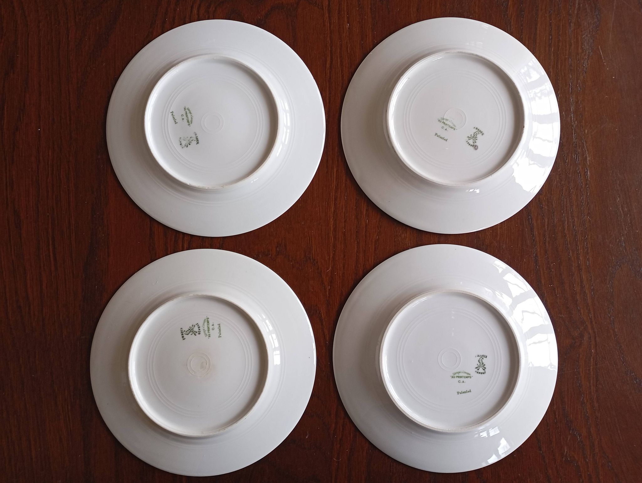 Dessert plates Charles Ahrenfeldt "In Spring"