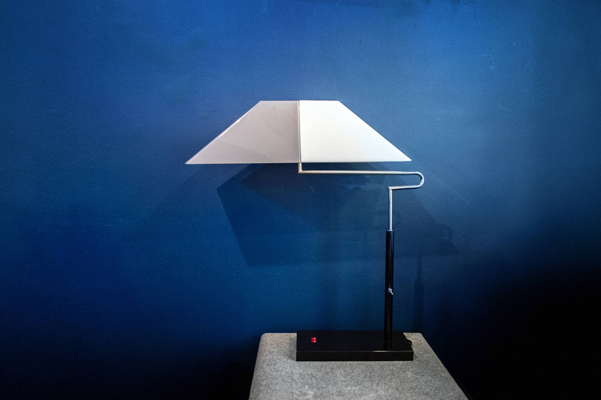 Lampe de table à deux lumières par Cini Boeri Italie 1970