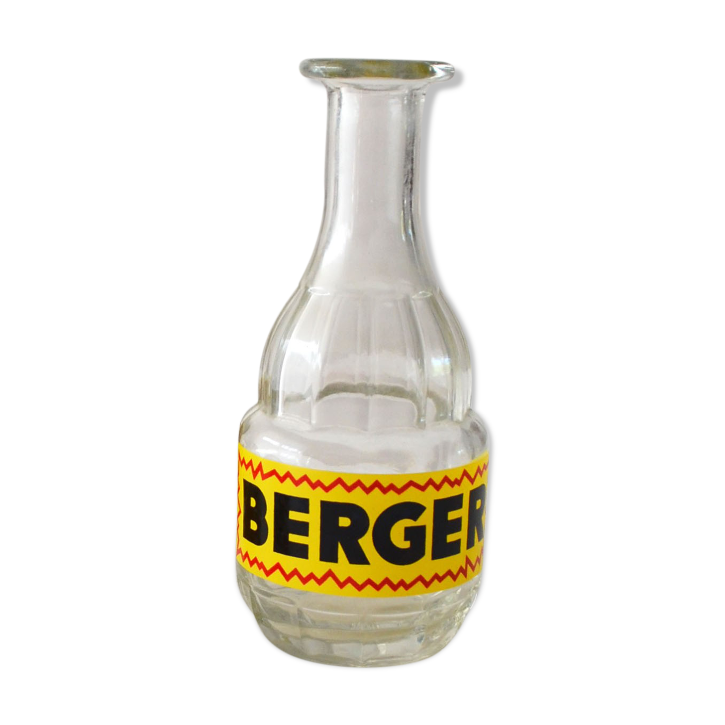 Berger glass decanter
