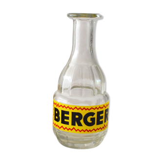 Berger glass decanter