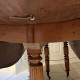 Round table solid mahogany