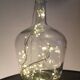 Transparent demijohn, of volume 2l
