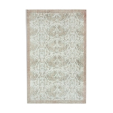 Turkish hand-knotted 1970s beige carpet 172 cm x 270 cm