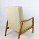 Set of vintage beige boucle sofa and armchair, 1970s