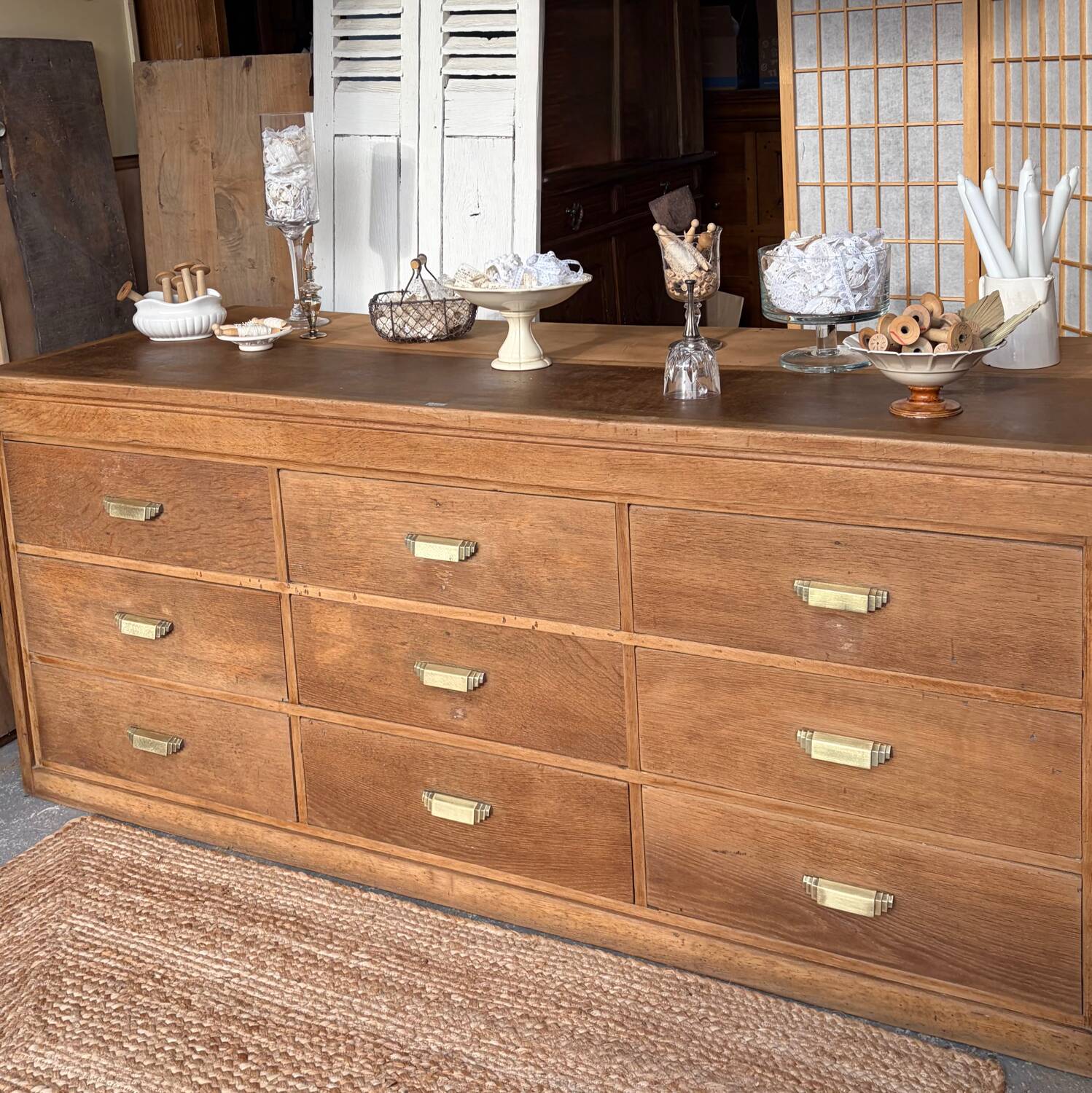 Old haberdashery counter